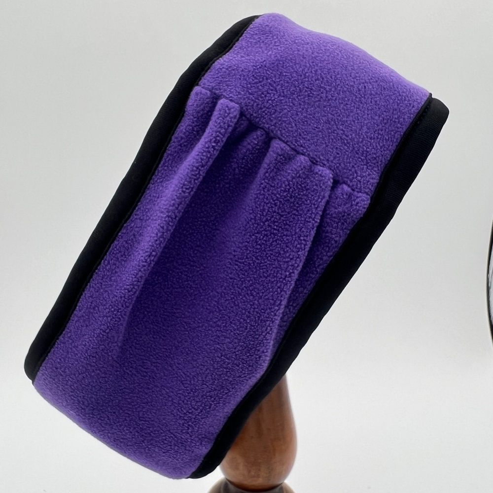 Fleece Ear Wrap with Ponytail Opening NWOT